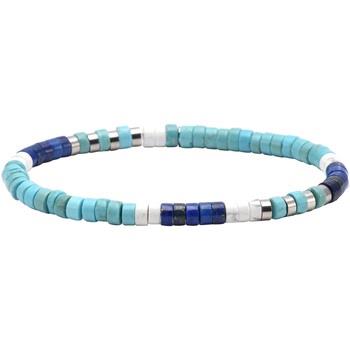 Bracelets Sixtystones Bracelet Perles Heishi 4mm Lapis -Large-20cm