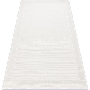 Tapis Rugsx Tapis TIMO 5979 SIZAL extérieur cadre blanc 80x150 cm