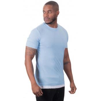 Debardeur Uniplay Tee shirt homme Oversize Bleu ciel UY946 - S