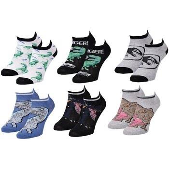 Chaussettes enfant Jurassic World Pack de 6 Paires SNEAKER 5787