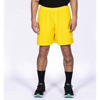 Short Errea Pantaloni Corti New Skin Panta Ad Giallo