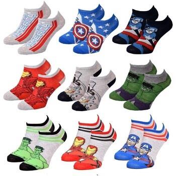 Chaussettes enfant Marvel AVENGERS Pack de 9 Paires Sneaker SURPRISE