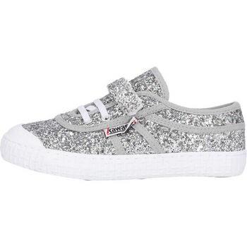 Baskets Kawasaki Glitter Kids Shoe W/Elastic K202586-ES 8889 Silver