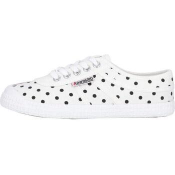 Baskets Kawasaki Polka Canvas Shoe 1024 Marshmallow