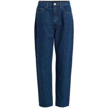 Pantalon Vila Jeans Molli - Dark Blue Denim