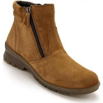 Boots Pediconfort Boots 2 zips cuir extensible
