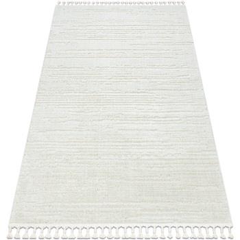 Tapis Rugsx Tapis SEVILLA AC53B rayures blanc Franges berbère 240x330 ...