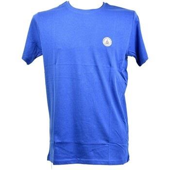 T-shirt Ted Lapidus CASSIEN Col Rond Bleu