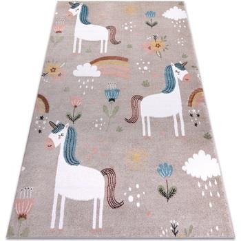 Tapis Rugsx Tapis FUN Sweety pour enfants, licorne, arc 160x220 cm