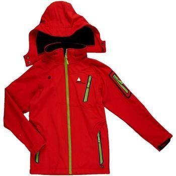 Blouson enfant Peak Mountain Blouson softshell garçon ECOLOK