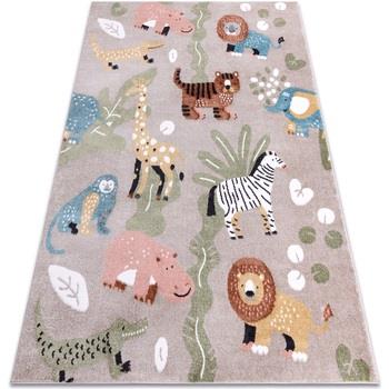 Tapis Rugsx Tapis FUN Africa pour enfants, animaux, Afrique 140x190 cm