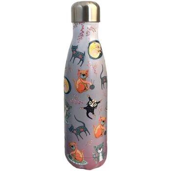 Bouteilles Enesco Bouteille isotherme en inox Chats By Allen
