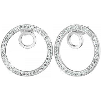 Boucles oreilles Sc Crystal B4123-ARGENT