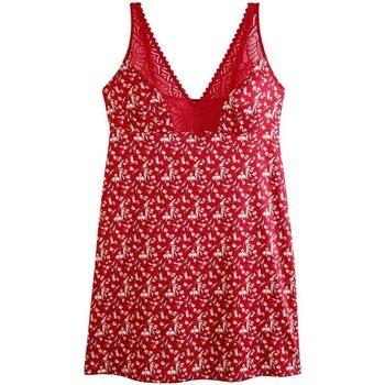 Pyjamas / Chemises de nuit Pomm'poire Nuisette rouge Paprika