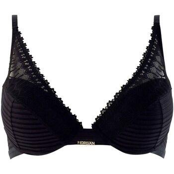 Rembourrés Morgan Soutien-gorge ampliforme coque moulée noir Célia