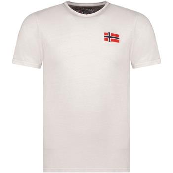 T-shirt Geographical Norway SW1269HGNO-LIGHT GREY