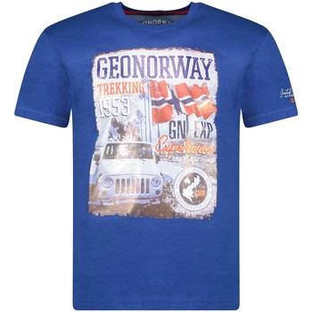 T-shirt Geographical Norway SW1959HGNO-ROYAL BLUE