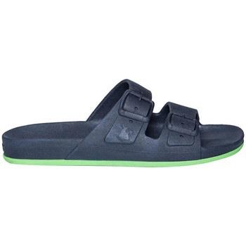 Sandales Cacatoès BRASILIA - NAVY GREEN FLUO