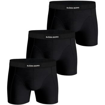 Caleçons Björn Borg Boxer-shorts Lot de 3 Premium Noir