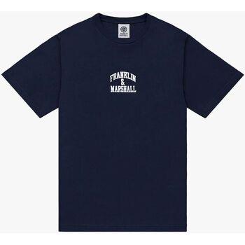 T-shirt Franklin &amp; Marshall JM3009.1009P01-219 NAVY