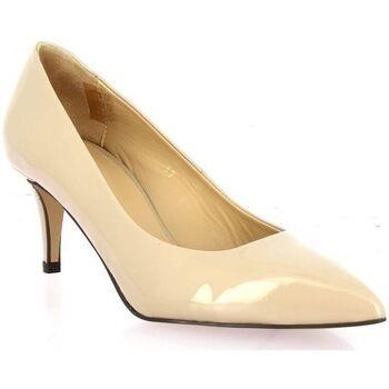 Chaussures escarpins Vidi Studio Escarpins cuir vernis nude