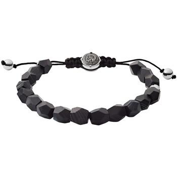 Bracelets Diesel Bracelet en acier et agate