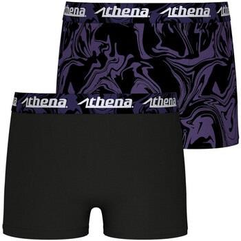 Boxers Athena Lot de 2 boxers garçon Print Box