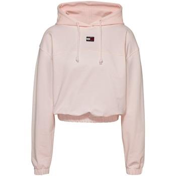 Sweat-shirt Tommy Jeans Sweat a capuche Ref 60873 TJ9 Rose