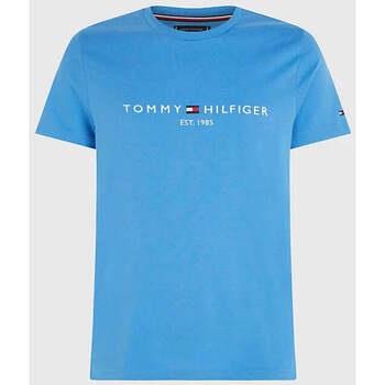 T-shirt Tommy Hilfiger T-Shirt logo poitrine bleu coton bio