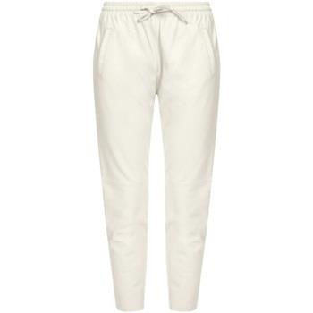 Pantalon Oakwood Pantalon jogpant en cuir Gift Ref 50426 Blanc