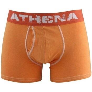 Boxers Athena Boxer Homme Coton DENIM USED Orange