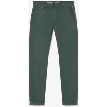 Pantalon Le Temps des Cerises Pantalon chino jogg kurt vert sapin