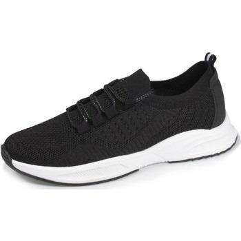 Baskets Isotoner Baskets Confort Femme Slip-on à lacets Noir