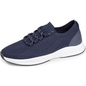 Baskets Isotoner Baskets Confort Homme slip-on lacets Marine