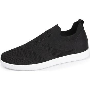 Baskets Isotoner Baskets Confort Femme Slip-on Noir