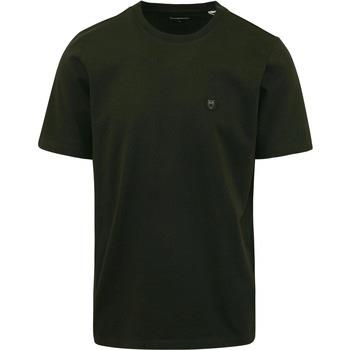 T-shirt Knowledge Cotton Apparel T-shirt Vert Clair