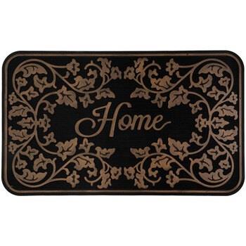 Tapis Unimasa Paillasson home en Gomme noir - 75 x 45 cm