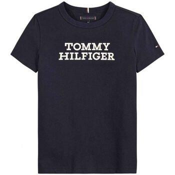 T-shirt enfant Tommy Hilfiger KB0KB08555 LOGO TEE-DESERT SKY