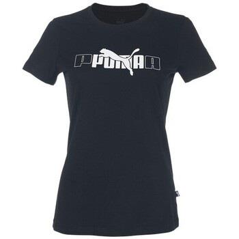 T-shirt Puma W ESS+LLAB TEE - Noir - L