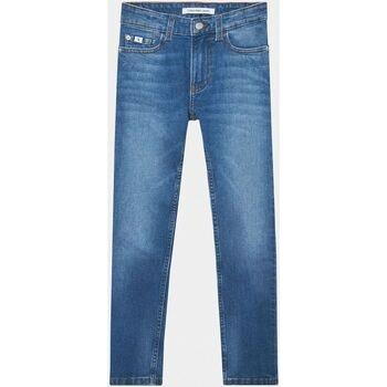 Jeans enfant Calvin Klein Jeans IB0IB01716 SLIM-1A4 MID BLUE