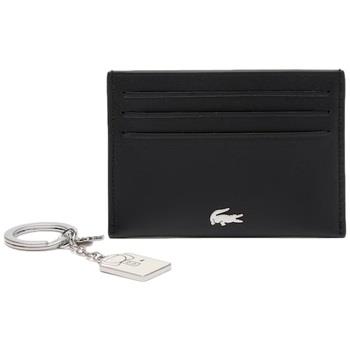 Portefeuille Lacoste Card Holder and Key Chain - Noir