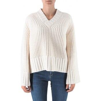 Pull Replay Jersey blanc beurre court