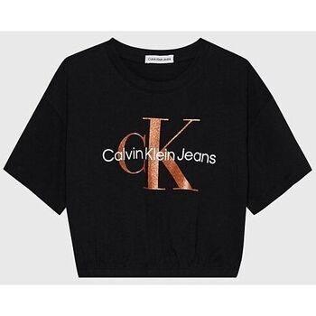 T-shirt enfant Calvin Klein Jeans IG0IG02194BEH-BLACK
