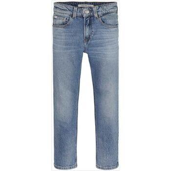 Jeans enfant Calvin Klein Jeans IB0IB01709 DAD-1A4 BLUE WASH