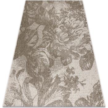 Tapis Rugsx TAPIS EN CORDE SIZAL FLOORLUX 20491 FLEURS 140x200 cm