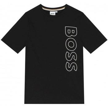 T-shirt enfant BOSS Tee shirt junior noir J25066/09B