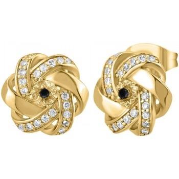 Boucles oreilles Sc Bohème BD2034-DORE-BO-DIAMANT