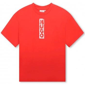 T-shirt enfant BOSS Tee shirt junior rouge G25140/990 - 12 ANS