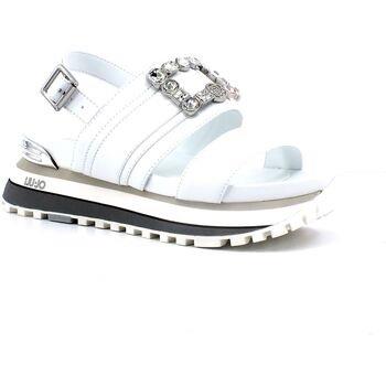 Chaussures Liu Jo Maxi Wonder Sandalo Donna White BA3161EX014