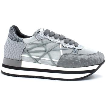 Chaussures L4k3 LAKE Mr. Big Cross R Sneaker Silver C05-CRO